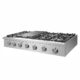 NXR SCT4811 48" Natural Gas Cooktop & RH4801 Under Cabinet Hood Bundle, Stainless Steel SCT4811RHBD - Image 3