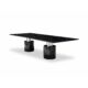 Whiteline Modern Living - Geneva Large Dining Table DT1640XL-BLK - Image 3