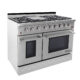 NXR 48" Stainless Steel Pro-Style Dual Fuel Range with 7.2 cu.ft. Convection Oven SCD4811 - Image 3