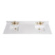 Altair 73" Stone effects Vanity Top in Jazz White with White Sink 62073-CTP-JW - Image 4