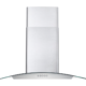 Cosmo 30" Ductless Wall Mount Range Hood in Stainless Steel with LED Lighting and Carbon Filter Kit for Recirculating COS-668A750-DL - Image 2