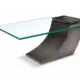 Greg Sheres “Clasp” Cocktail Table Antique Brushed Bronze C-01B - Image 3