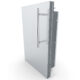 Sunstone Designer Series, Raised Style - 15" Single Door with Shelf Right Swing DE-DVR15 - Image 3