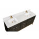 Altair 73" Stone effects Vanity Top in Jazz White with White Sink 62SF73-JW-CTP - Image 3