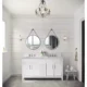 Ancerre 30” Sangle Led Mirror Black Framed Lighted Bathroom Vanity Mirror and Vegan leather Strap - Image 3
