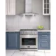 Cosmo 3-Piece, 30" Gas Range 24" Dishwasher & French Door Refrigerator COS-3PKG-101 - Image 8