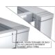 Sunstone 44" ADA Compliant Combo Sink Base Cabinet ADA44BC - Image 3