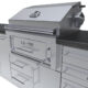 Sunstone Alamo 10’ Hybrid Gas Charcoal Grill island package SCPALAMO - Image 3