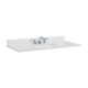 Altair 49" Stone effects Vanity Top in Jazz White with White Sink  62049-CTP-JW - Image 3