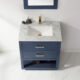 Altair Remi 30" Single Bathroom Vanity Set in Royal Blue and Carrara White Marble Countertop with Mirror  532030-RB-CA - Image 3