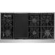 NXR SCT4811 48" Natural Gas Cooktop & RH4801 Under Cabinet Hood Bundle, Stainless Steel SCT4811RHBD - Image 4