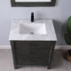 Altair Maribella 30" Single Bathroom Vanity Set in Rust Black and Carrara White Marble Countertop with Mirror 535030-RL-CA - Image 4