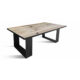 Maxima House Tex Red Solid Wood Dining Table SCANDI109 - Image 4