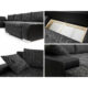 Maxima House Leandro Sectional Sleeper Sofa MIR029 - Image 3