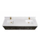 Altair 73" Stone effects Vanity Top in Jazz White with White Sink 62SF73-JW-CTP - Image 4