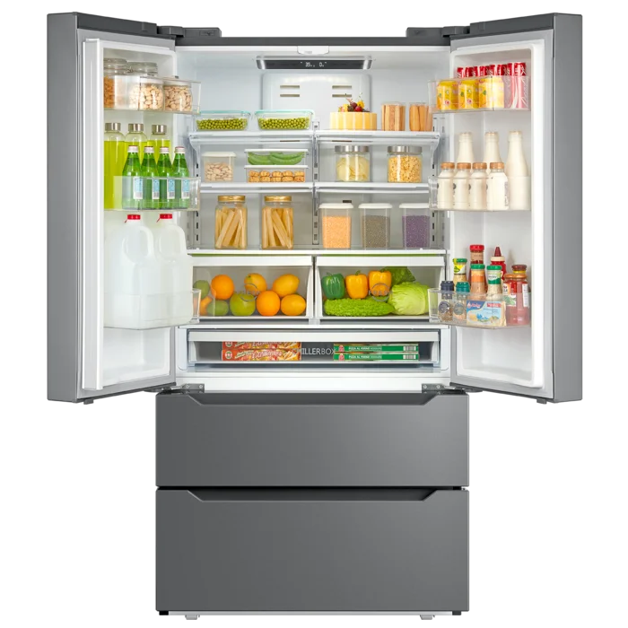 Cosmo 4 Piece, 36" Electric Cooktop 30" Wall Oven 24.4" Microwave & Refrigerator COS-4PKG-141 - Image 12