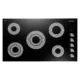 Cosmo 4 Piece, 36" Electric Cooktop 30" Wall Oven 24.4" Microwave & Refrigerator COS-4PKG-141 - Image 14