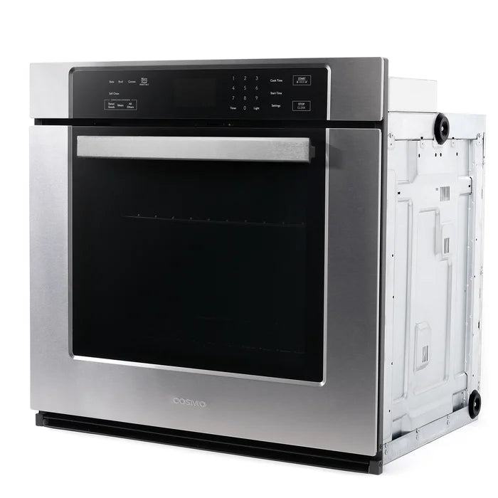 Cosmo 4 Piece, 36" Electric Cooktop 30" Wall Oven 24.4" Microwave & Refrigerator COS-4PKG-141 - Image 7