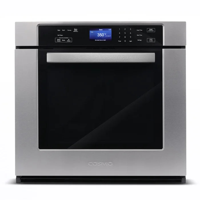 Cosmo 4 Piece, 36" Electric Cooktop 30" Wall Oven 24.4" Microwave & Refrigerator COS-4PKG-141 - Image 6