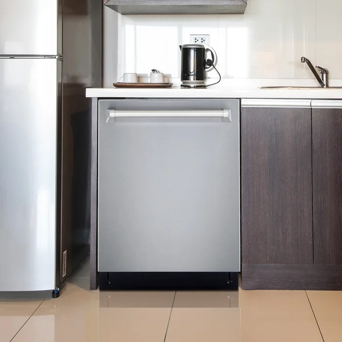 Cosmo 4 Piece, 36" Gas Range 36" Range Hood 24" Dishwasher & Refrigerator COS-4PKG-150 - Image 23