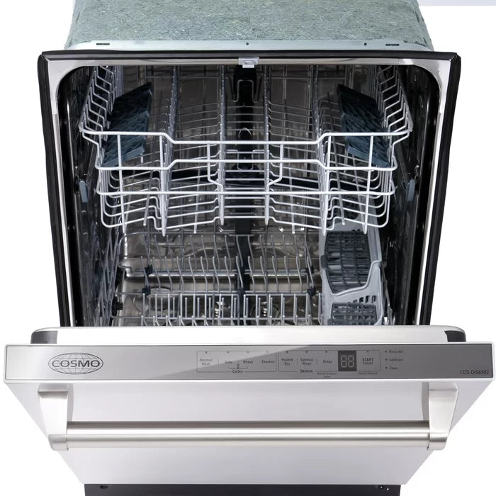 Cosmo 4 Piece, 30" Range 30" Range Hood 24" Dishwasher & Refrigerator COS-4PKG-173 - Image 4