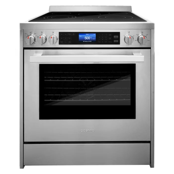 Cosmo 4 Piece, 30" Range 30" Range Hood 24" Dishwasher & Refrigerator COS-4PKG-173 - Image 14