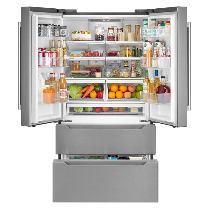 Cosmo 4 Piece, 30" Range 30" Range Hood 24" Dishwasher & Refrigerator COS-4PKG-173 - Image 8