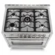 Cosmo 4 Piece, 36" Dual Fuel Range 36" Range Hood 24" Dishwasher & Refrigerator COS-4PKG-222 - Image 10