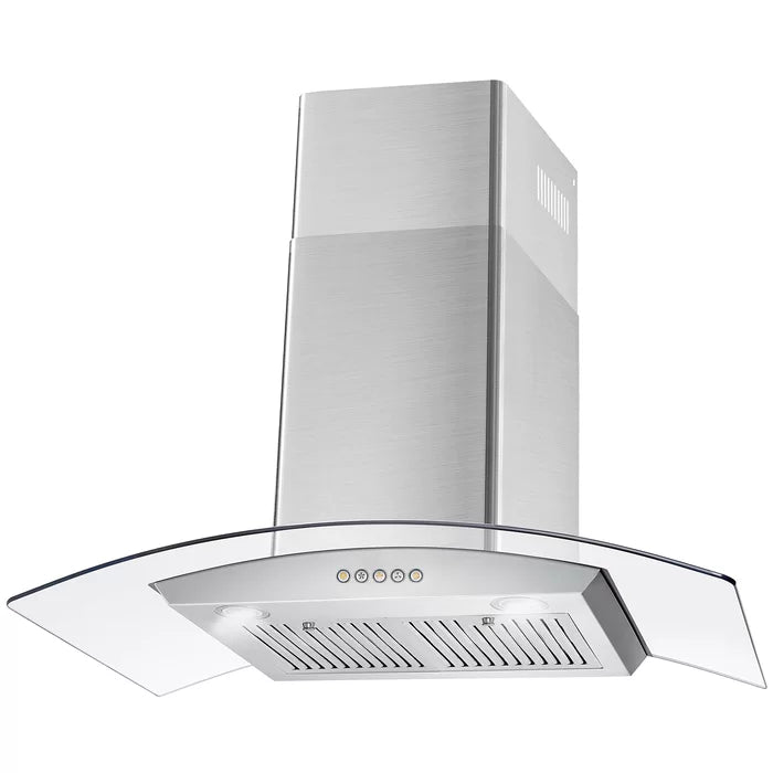Cosmo 4 Piece, 36" Dual Fuel Range 36" Range Hood 24" Dishwasher & Refrigerator COS-4PKG-222 - Image 9