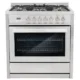Cosmo 4 Piece, 36" Gas Range 36" Range Hood 24" Dishwasher & Refrigerator COS-4PKG-171 - Image 2