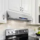 Cosmo 4 Piece, 36" Gas Range 36" Range Hood 24" Dishwasher & Refrigerator COS-4PKG-171 - Image 13
