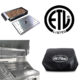 Cal Flame BBQ Built In Grill P5 Burner with Lights, Rotisserie & Back Burner BBQ19P05 - Image 5