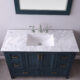 Altair Isla 48" Single Bathroom Vanity Set in Classic Blue and Carrara White Marble Countertop with Mirror 538048-CB-CA - Image 4