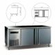 Kings Bottle 59" Two Stainless Steel Door Back Bar Cooler-On Sale KBU380SD - Image 3
