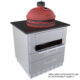 Sunstone 30" Kamado Hybrid Grill Base Cabinet - Image 6