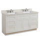 Altair 61" Stone effects Vanity Top in Milano White with White Sink 66061S-CTP-SW - Image 5