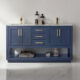 Altair Remi 60" Double Bathroom Vanity Set in Royal Blue and Carrara White Marble Countertop with Mirror  532060-RB-CA - Image 5
