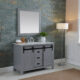 Altair Kinsley 48" Single Bathroom Vanity Set in Gray and Carrara White Marble Countertop with Mirror 536048-GR-CA - Image 5