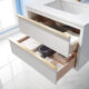 Altair Morgan 30" Single Bathroom Vanity Set in White and Composite Carrara White Stone Countertop with Mirror 534030-WH-AW - Image 5