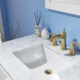 Altair Ivy 36" Single Bathroom Vanity Set in White and Carrara White Marble Countertop with Mirror 531036-WH-CA - Image 5