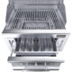 Sunstone 28" Single Zone 304 Stainless Steel Charcoal Grill SUNCHSZ28 - Image 5
