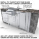Sunstone 24" Sunstone Appliance Cabinet for up to 15" wide Fridge SAC24APC - Image 6