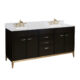 Altair 73" Stone effects Vanity Top in Jazz White with White Sink 62073-CTP-JW - Image 5