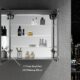 Blossom Asta 30" LED Medicine Cabinet MCL2 3032 - Image 8