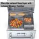 Sunstone 30” Gas Burners Hybrid Single Zone Charcoal/Wood Burning w/Infra-Red Burner Grill SUNCHSZ30 - Image 5