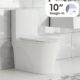 Swiss Madison St. Tropez One-Piece Elongated Toilet, 10" Rough-In 1.1/1.6 gpf - SM-1T274 - Image 5