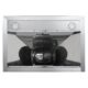 Cosmo 30" Ductless Wall Mount Range Hood in Stainless Steel with LED Lighting and Carbon Filter Kit for Recirculating COS-63175S-DL - Image 10