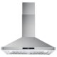 Cosmo 30" Ductless Wall Mount Range Hood in Stainless Steel with LED Lighting and Carbon Filter Kit for Recirculating COS-63175S-DL - Image 3