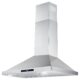 Cosmo 30" Ductless Wall Mount Range Hood in Stainless Steel with LED Lighting and Carbon Filter Kit for Recirculating COS-63175S-DL - Image 5