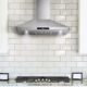 Cosmo 36''  Ducted Range Hood in Stainless Steel with Touch Controls, LED Lighting and Permanent Filters COS-63190S - Image 14